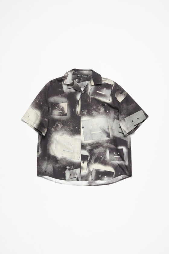 (image for) Top-Level Printed button-up shirt